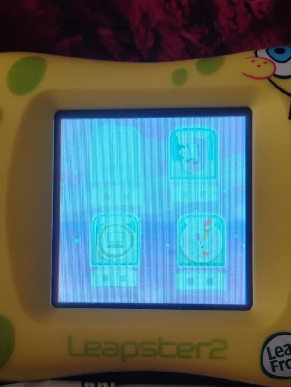 Leapster2 Handheld Game System SpongeBob SquarePants Themed